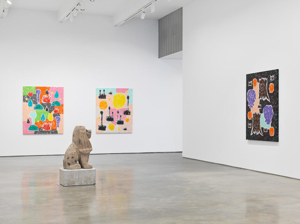 'Olaf Breuning: RAIN' Installation View