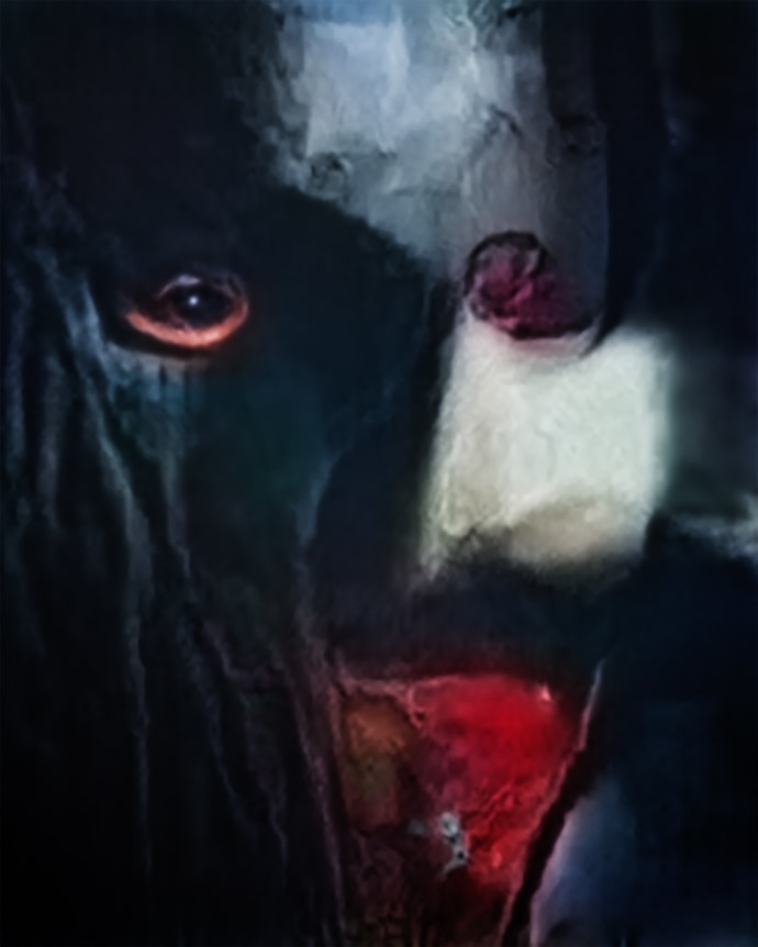 Vampire (Corpus: Monsters of Capitalism) Adversarially Evolved Hallucination, 2017.