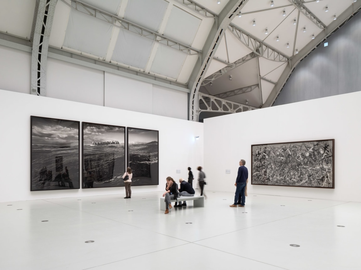 Proof: Francisco Goya, Sergei Eisenstein, Robert Longo. Installation view, 2018. Deichtorhallen Hamburg. Photo: Henning Rogge.