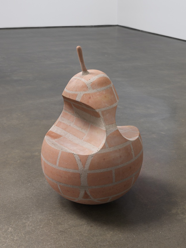 Judith Hopf - A pear with two bites, 2019.
