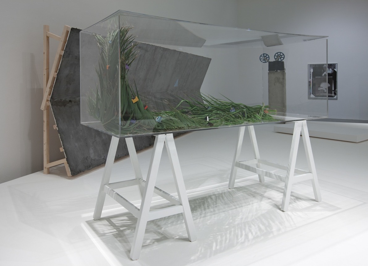 Sources in the Air. Installation view, 2013. Galleria d&#039;Arte Moderna e Contemporanea di Bergamo, Italy. Photo: Antonio Maniscalco.