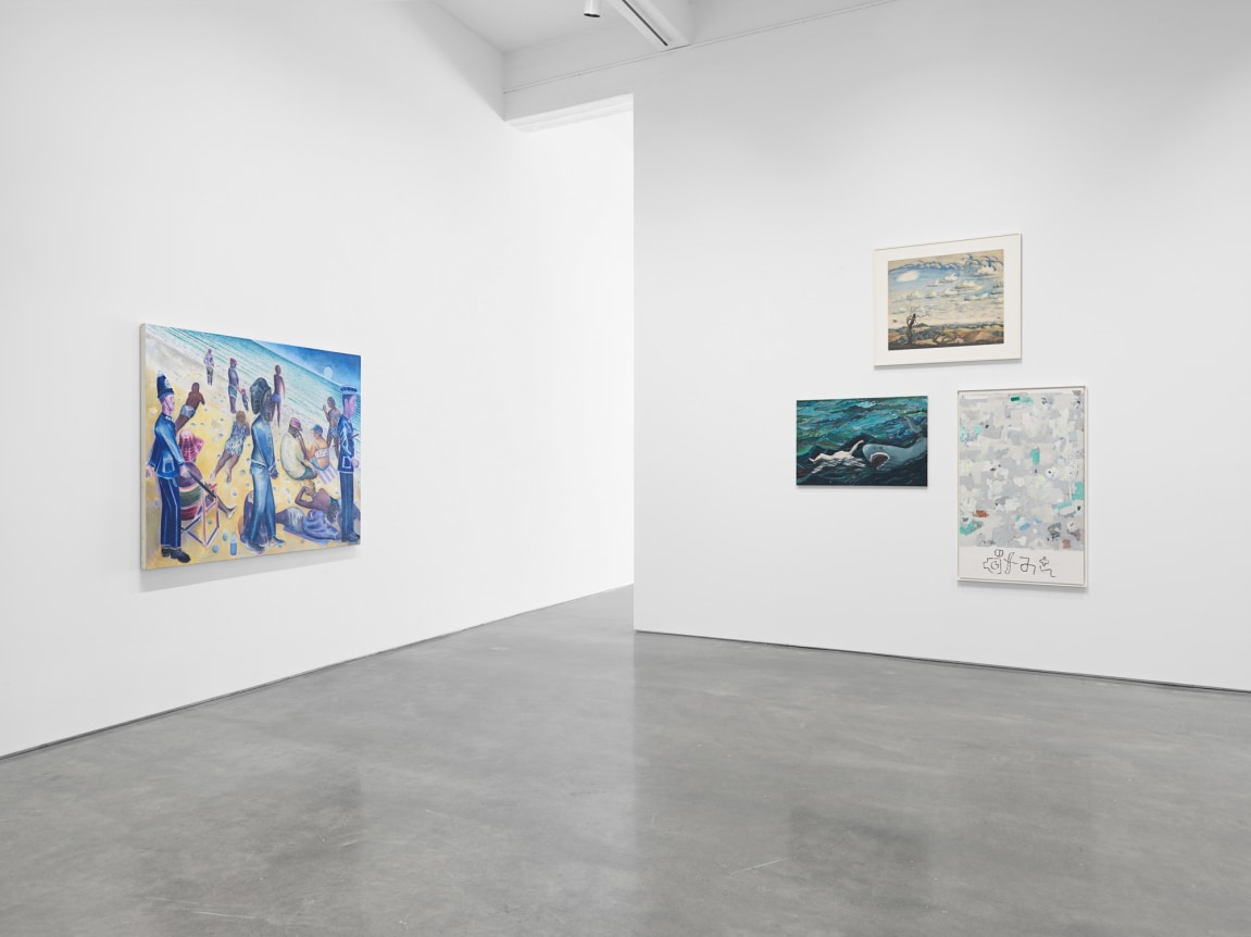 Sputterances. Installation view, 2017. Metro Pictures, New York
