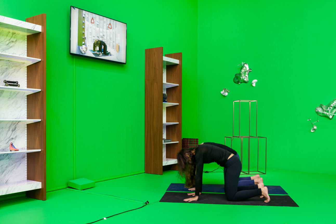Anti-ageing, 2015. Performance still. Performa 15, Swiss Institute, New York.