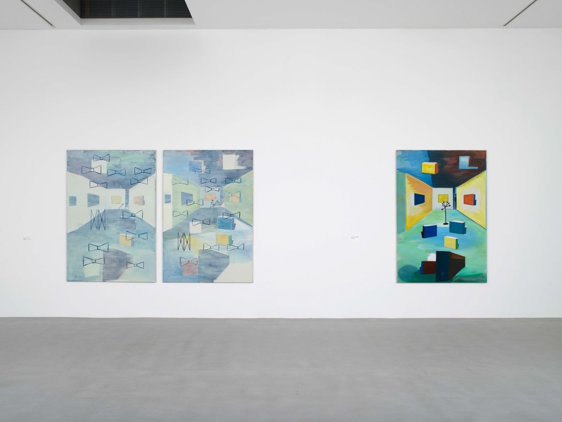 Painting on Unknown Languages. Installation view, 2010. Camden Arts Centre, London. Photo: Andy Keate.