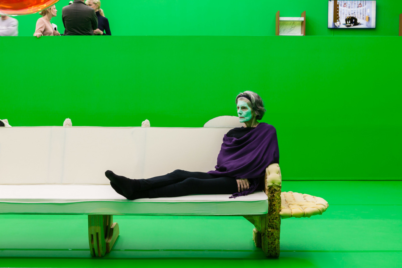Anti-ageing, 2015. Performance still. Performa 15, Swiss Institute, New York.