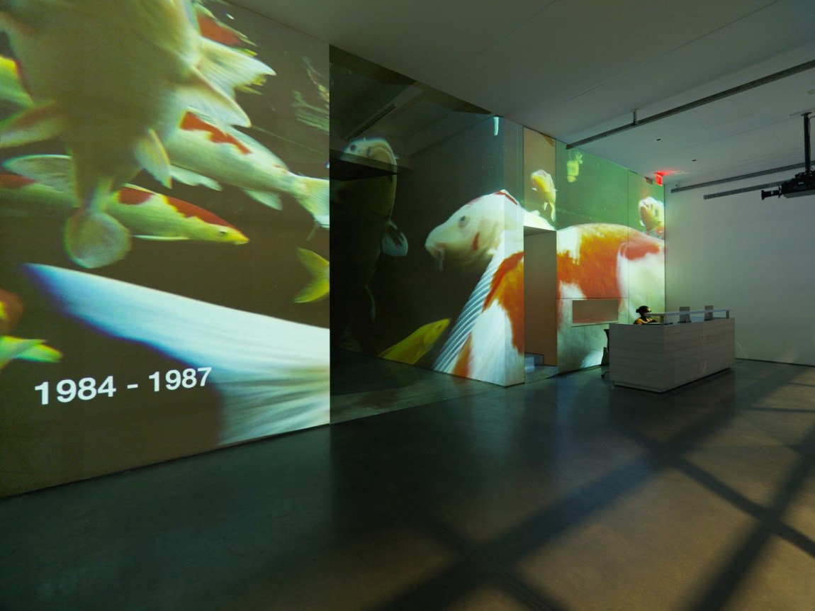 Louise Lawler installation "Metro Pictures: 40 Years"