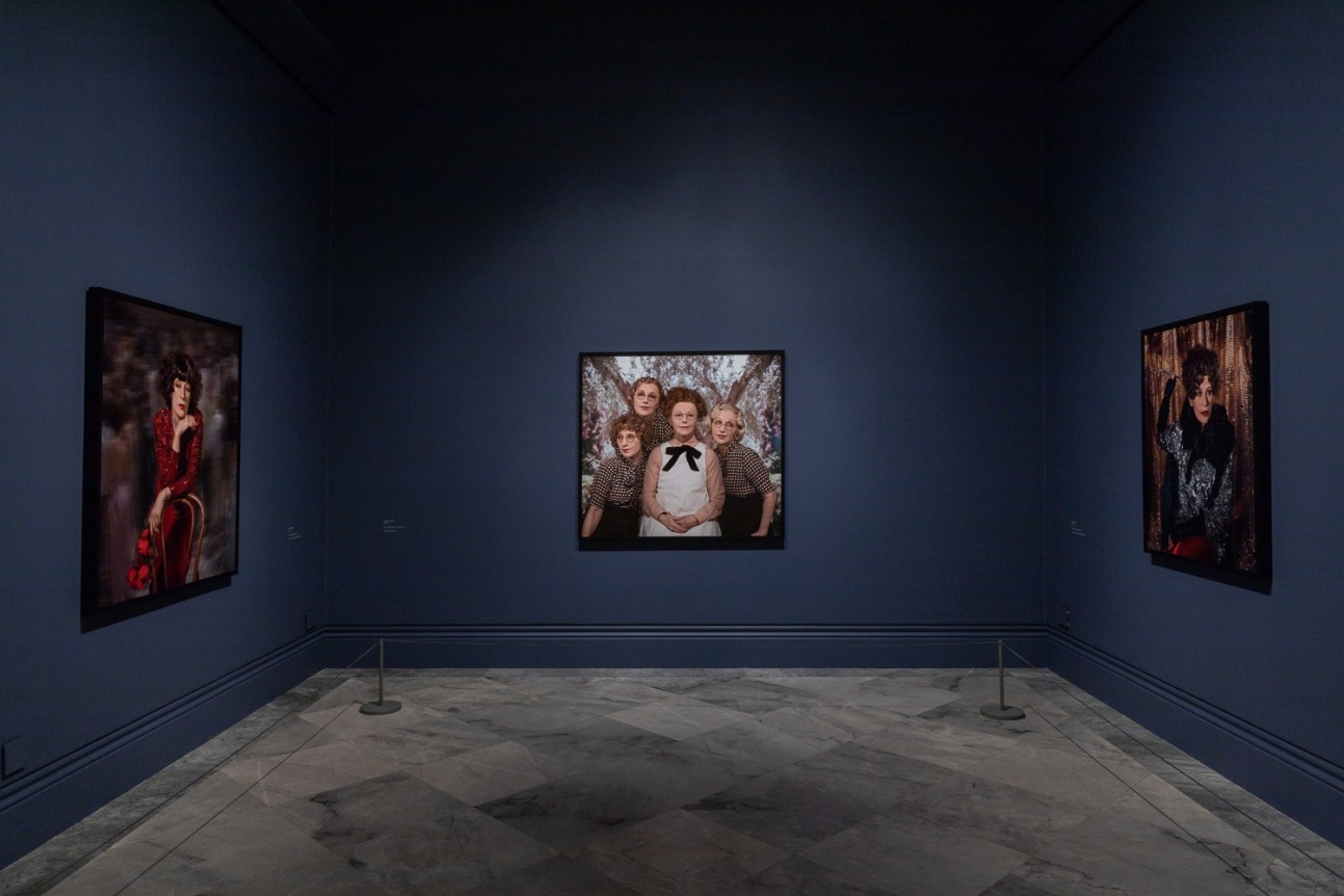 Cindy Sherman. Installation view, 2019. National Portrait Gallery, London.