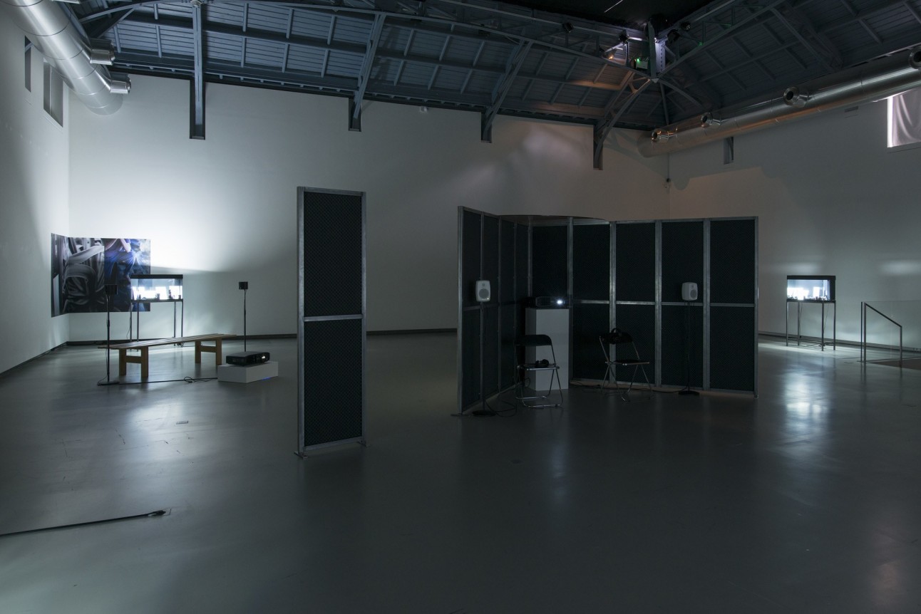 Punctuations & Perforations. Installation view, 2017. La Verrière, Brussels.