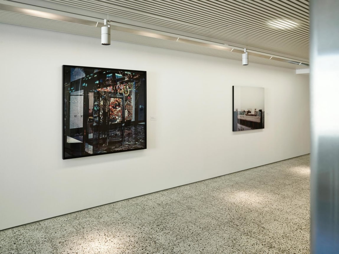 She's Here. Installation view, 2018. Sammlung Verbund, Vienna. Photo: Gregor Titze.