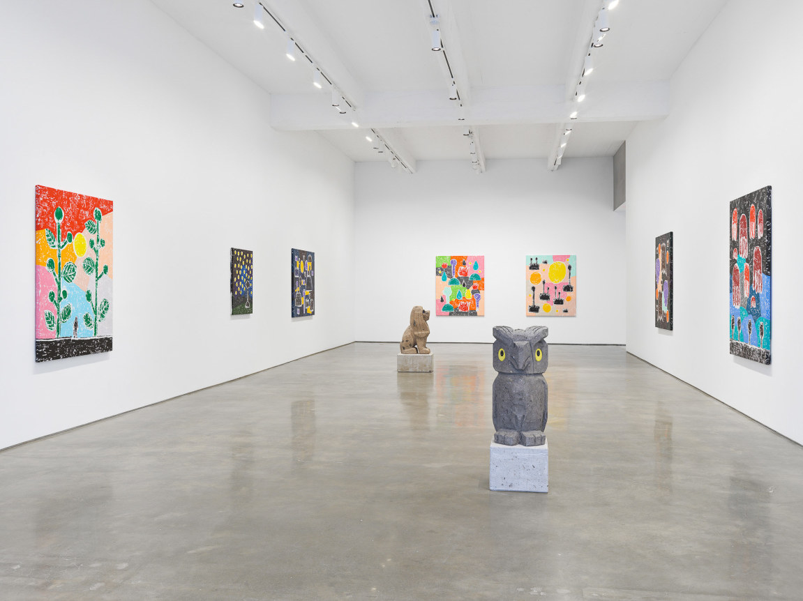 'Olaf Breuning: RAIN' Installation View