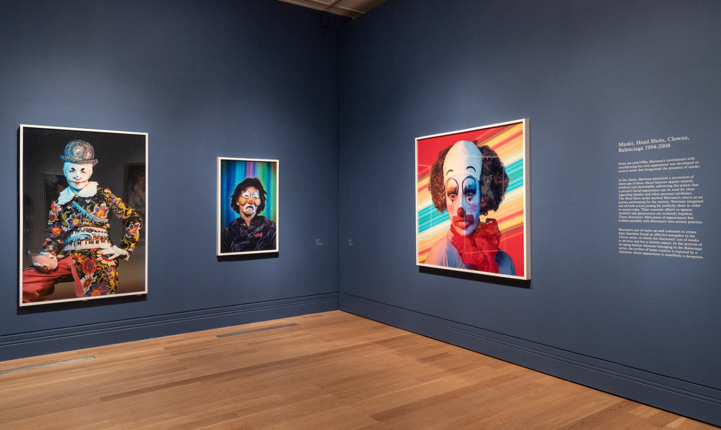 Cindy Sherman. Installation view, 2019. National Portrait Gallery, London.