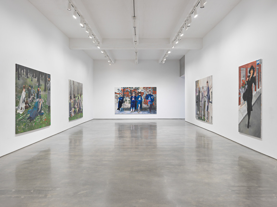 Haus Proud. Installation view, 2021. Metro Pictures, New York.