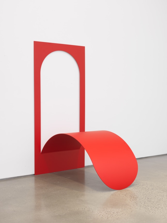Judith Hopf - Tongue as a wall piece, 2019.