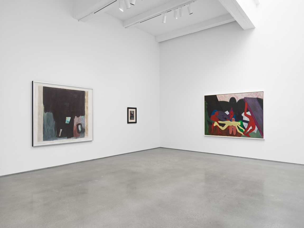 Sputterances. Installation view, 2017. Metro Pictures, New York