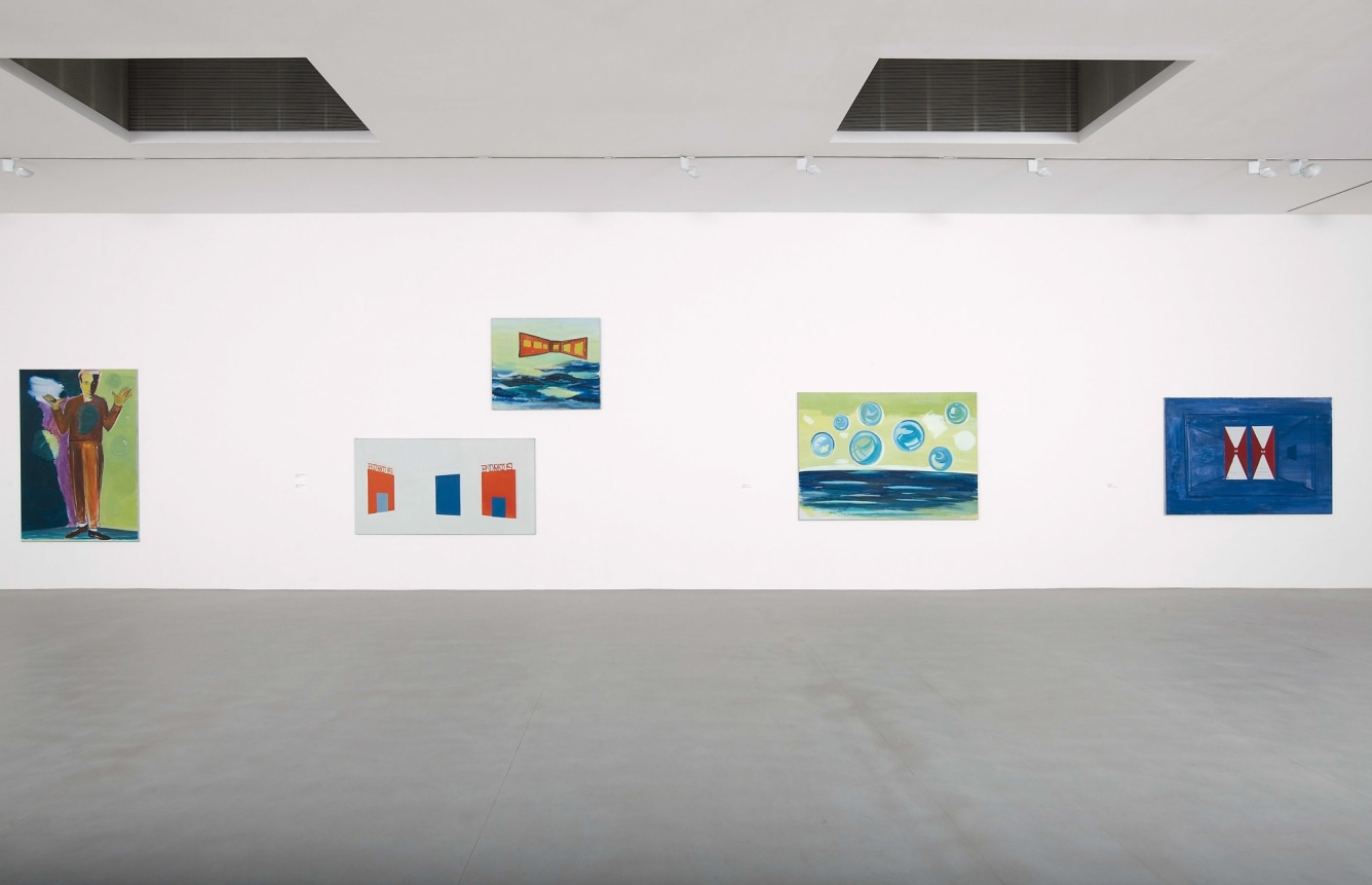 Painting on Unknown Languages. Installation view, 2010. Camden Arts Centre, London. Photo: Andy Keate.