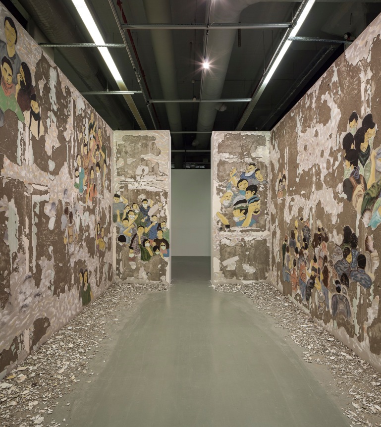 Taqsim, 2017. Fresco.