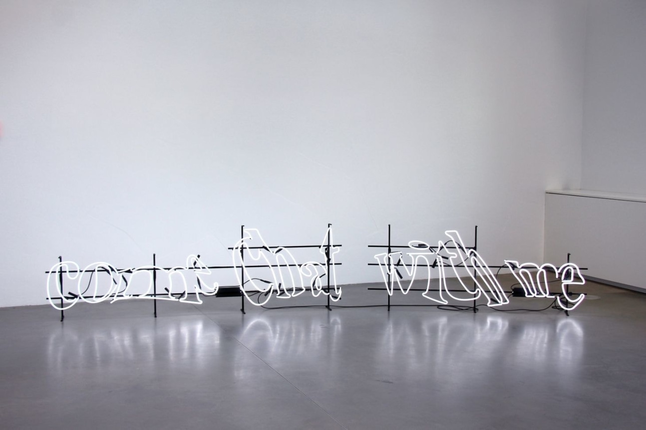 !Mediengruppe Bitnik sculpture 'Solve This Captcha: come chat with me'