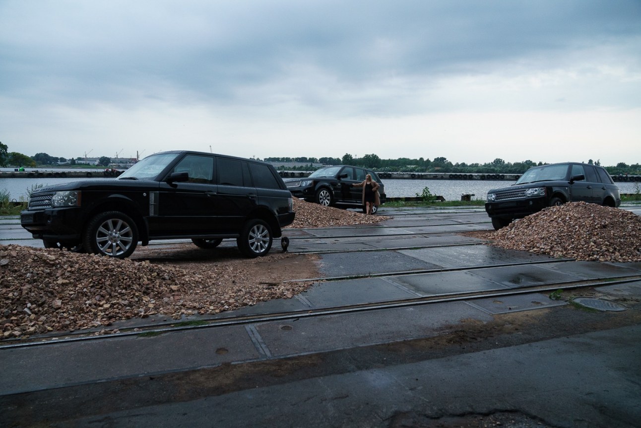 Nina Beier installation Riga International Biennial of Contemporary Art