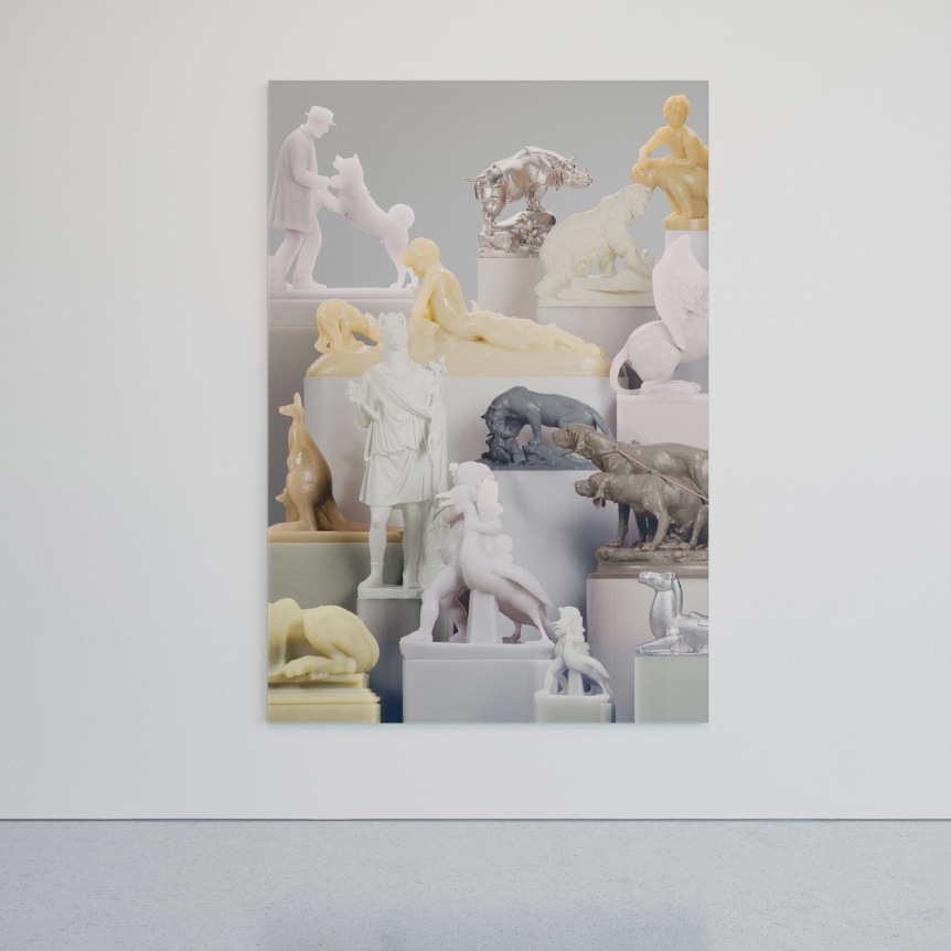 Oliver Laric print Untitled Rendering