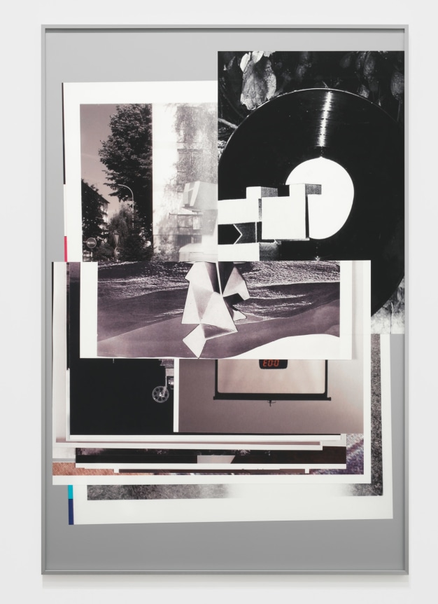 Afterform, 2013. Inkjet prints collaged and mounted on alubond, 59.06 x 39.37 inches (150 x 100 cm).