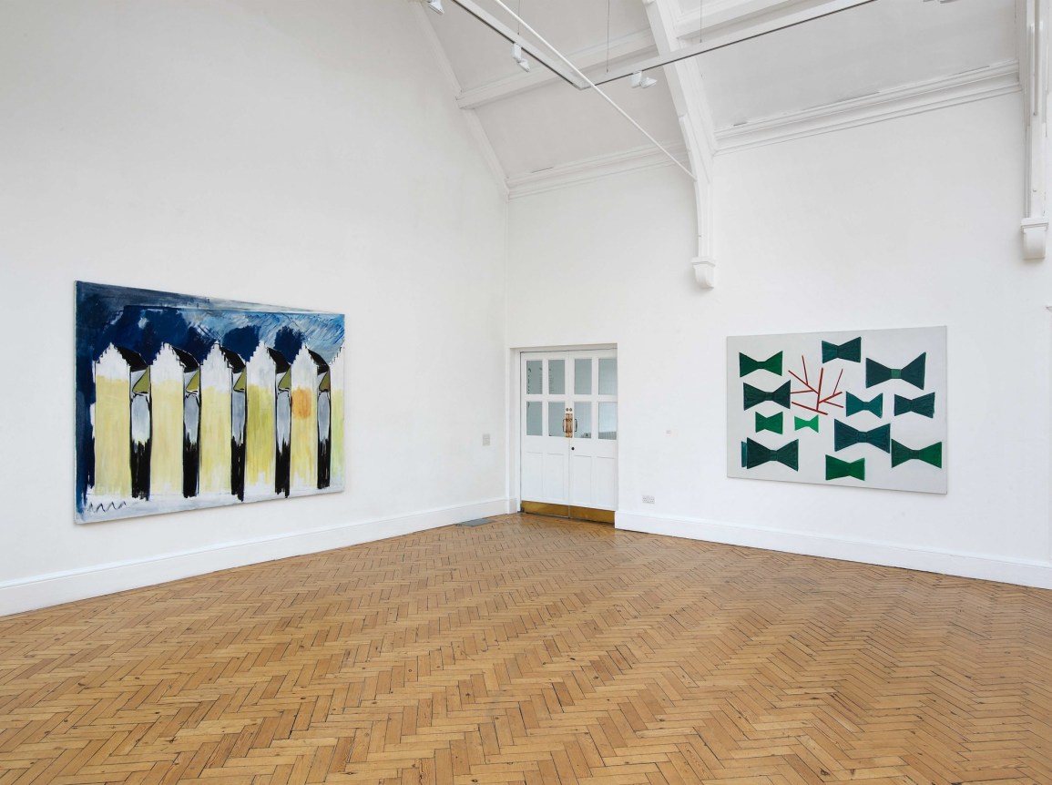 Painting on Unknown Languages. Installation view, 2010. Camden Arts Centre, London. Photo: Andy Keate.