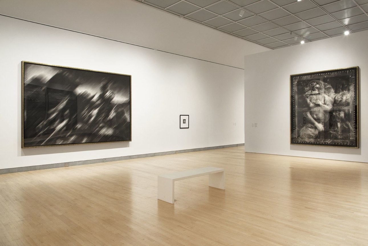 Proof: Francisco Goya, Sergei Eisenstein, Robert Longo. Installation view, 2017. Brooklyn Museum.
