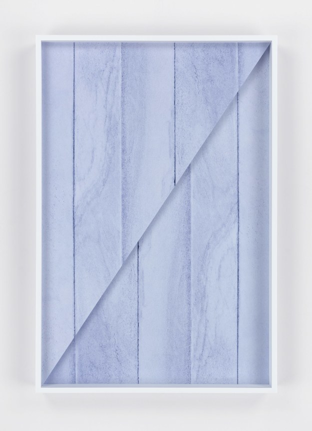 Threshold, 2015. 2 Digital C-prints, one mounted on aluminum, triangle on dibond, 24 x 16 inches (61 x 40.6 cm).