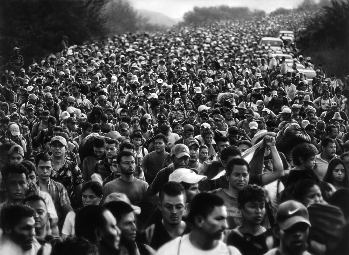 Untitled (Caravan; Arriaga, Mexico; October 27, 2018), 2019.