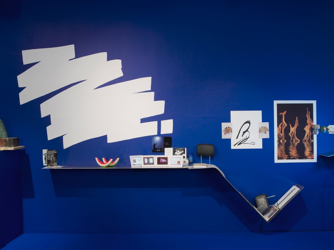 The Pale Fox. Installation view, 2014. Chisenhale Gallery, London.