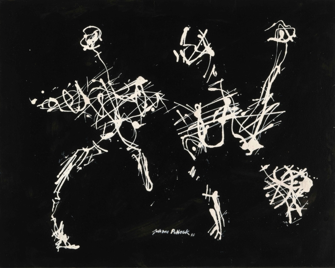 Jackson Pollock, Triad, 1948