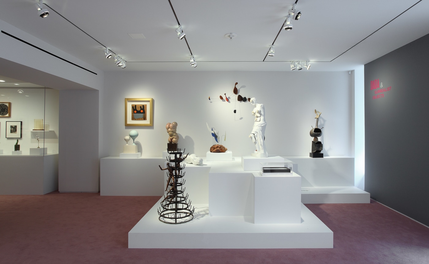 Dada & Surrealist Objects, Installation View