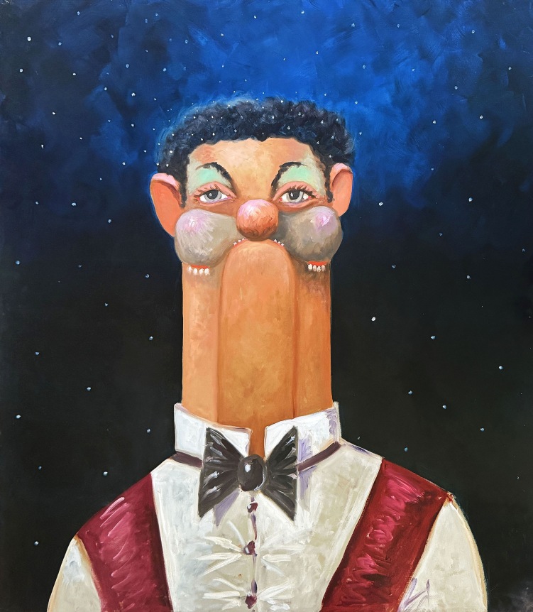 George Condo, Le Croupier, 2006