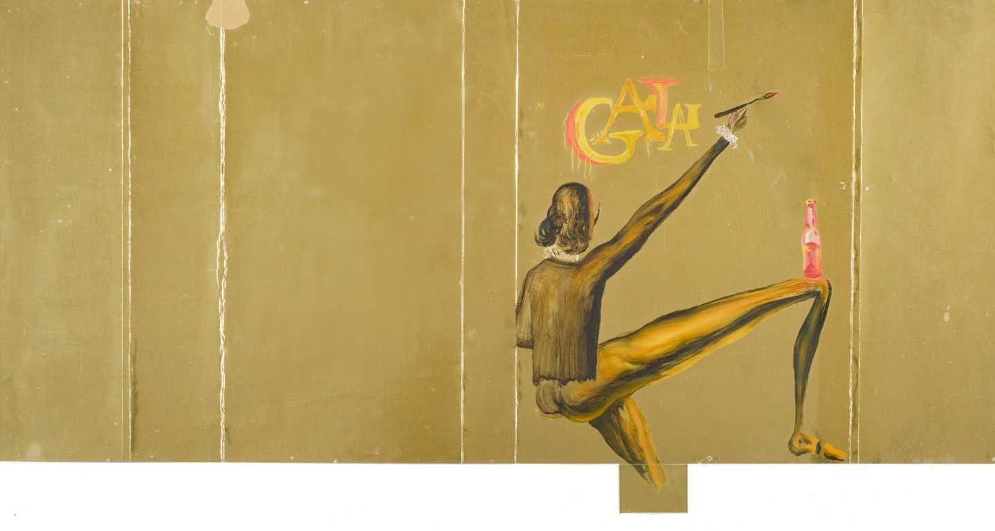 GALA maquette (pour Les Vins de Gala) (for The Wines of Gala)