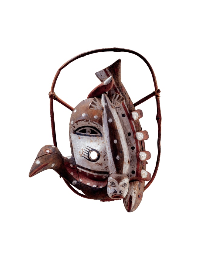 Yup’ik, Dance Mask, circa 1890-1910