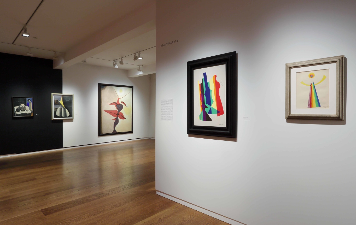 Enigma &amp; Desires: Man Ray Paintings Install Shot 4