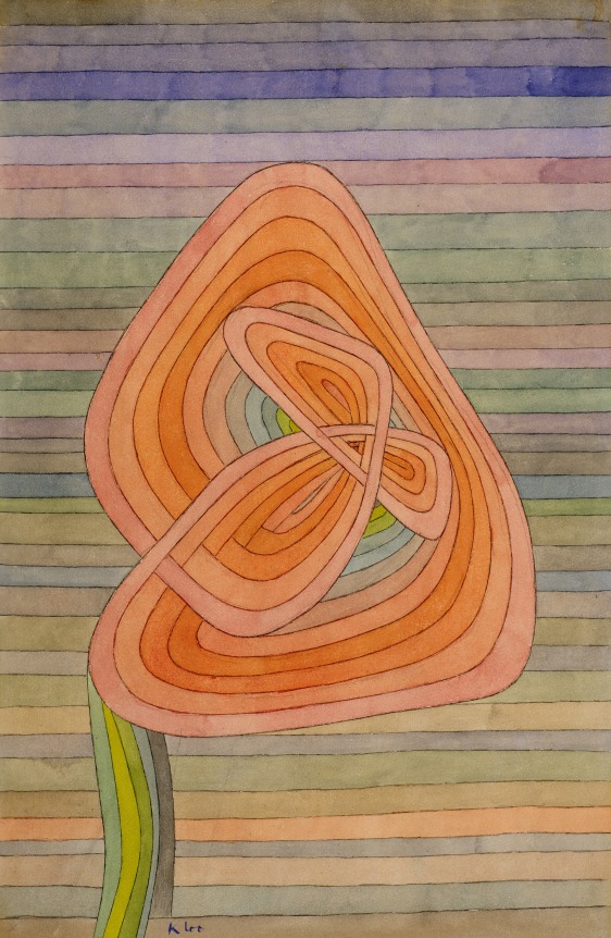 Paul Klee, Einsame Bl&uuml;te (Lonely Flower), 1934