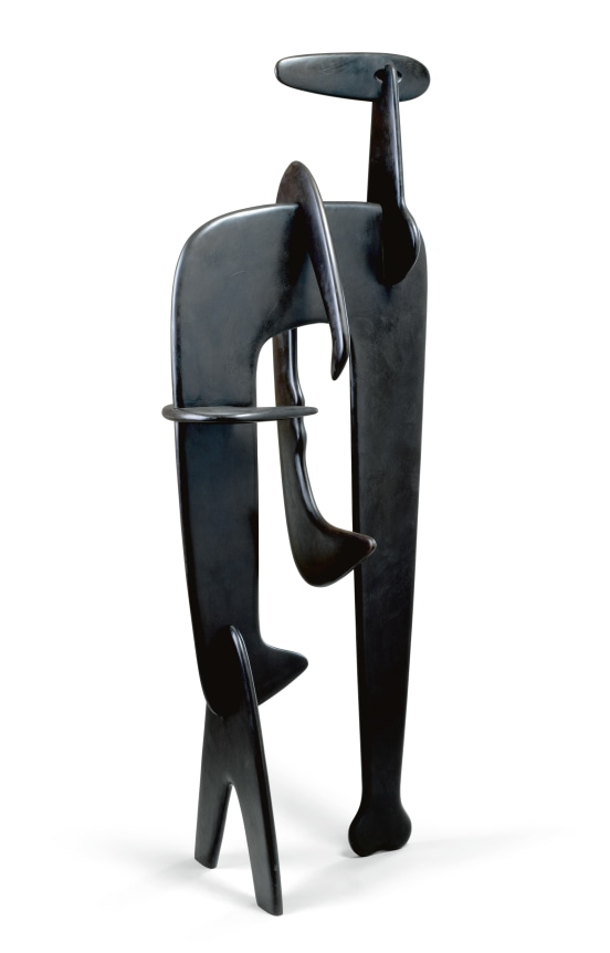 Isamu Noguchi, Figure, 1945 (1975), Bronze, 152.4 by 54.6 by 43.18 cm (60 by 21½ by 17 in.)., Collection Martin Z. Margulies.