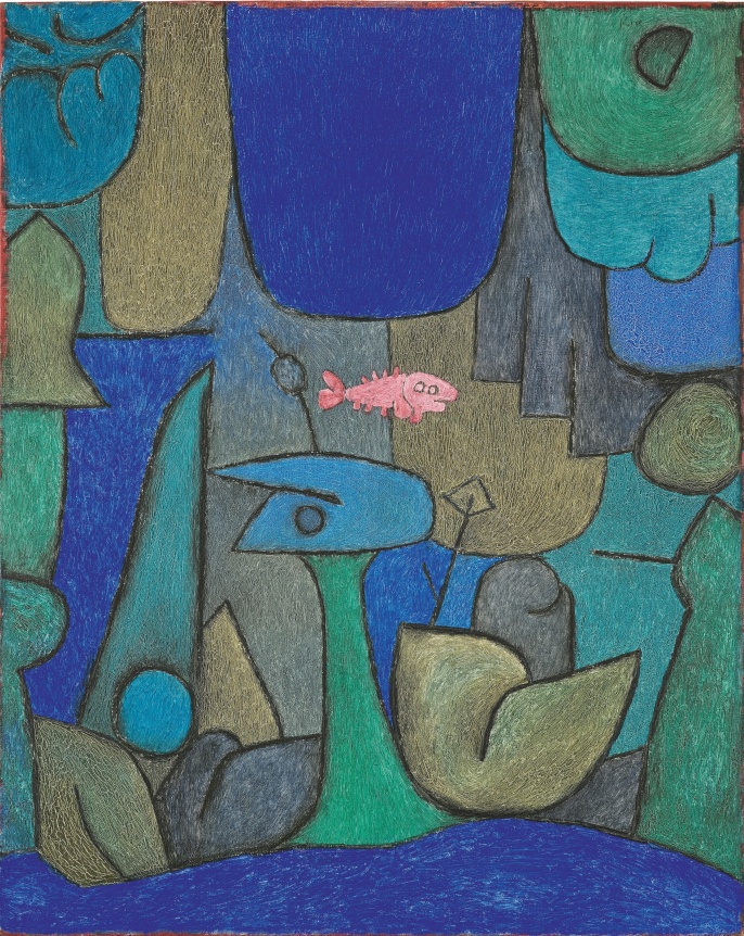 Paul Klee, Unterwasser-Garten (Underwater Garden), 1939