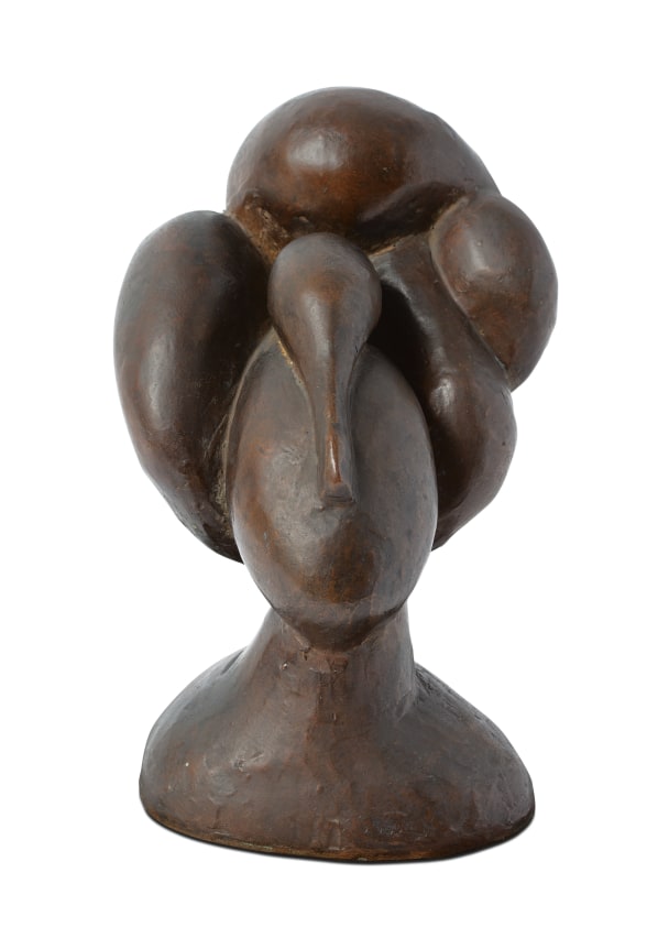 Henri Matisse, Le Tiaré, 1930 (1954), Bronze, 21 by 14 by 18 cm (8¼ by 5½ by 7⅛ in.). , The Pierre and Tana Matisse Foundation Collection.