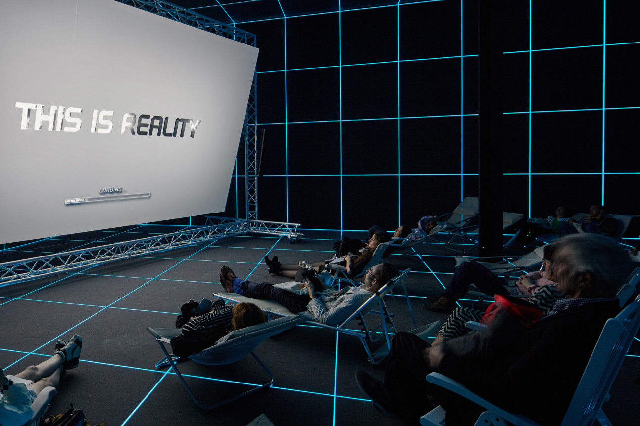 Hito Steyerl, Fabrik, May 9 - November 22, 2015, German Pavillion, 56th Venice Biennale, Venice, Italy