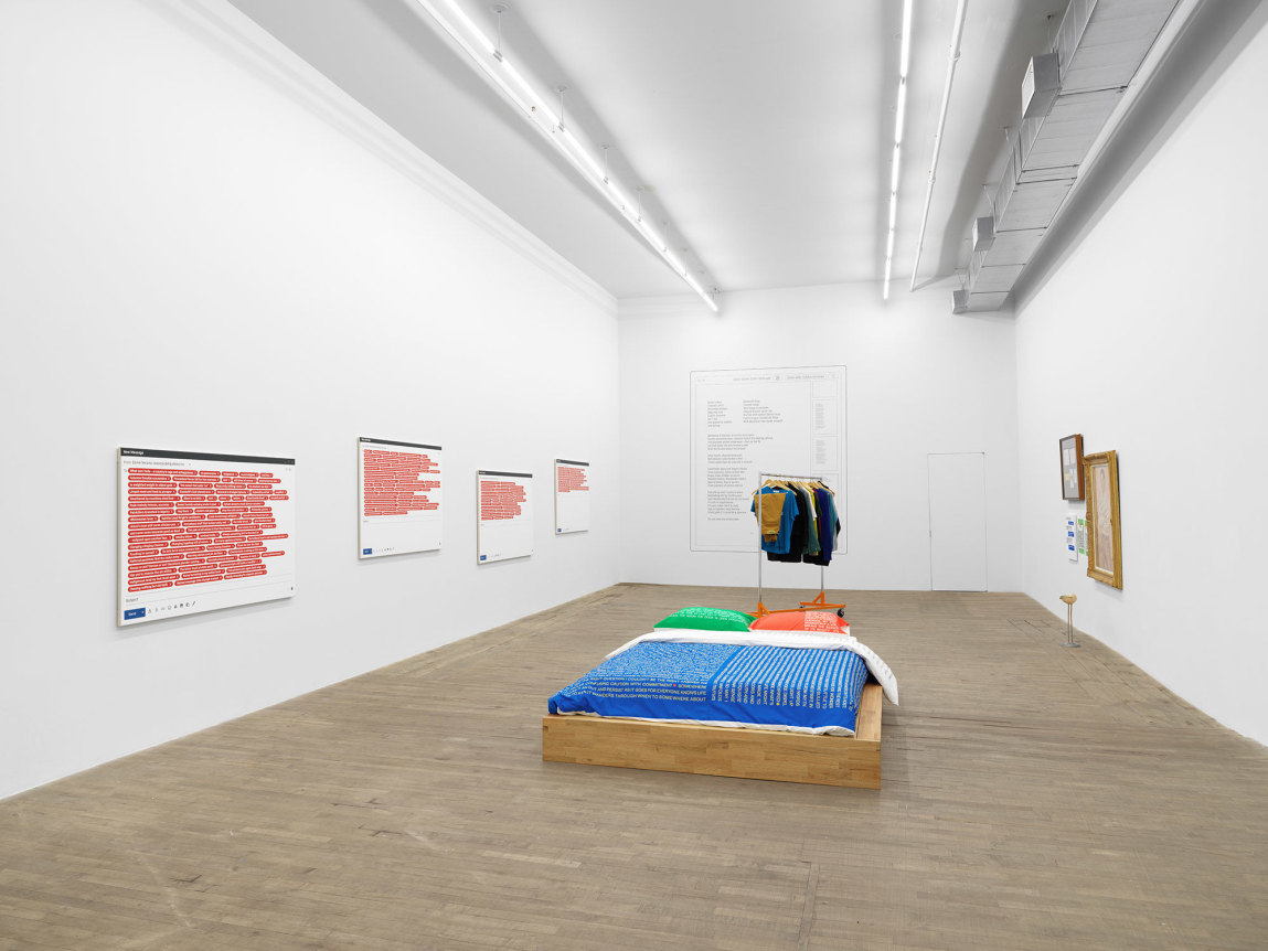 Darren Bader, Installation View