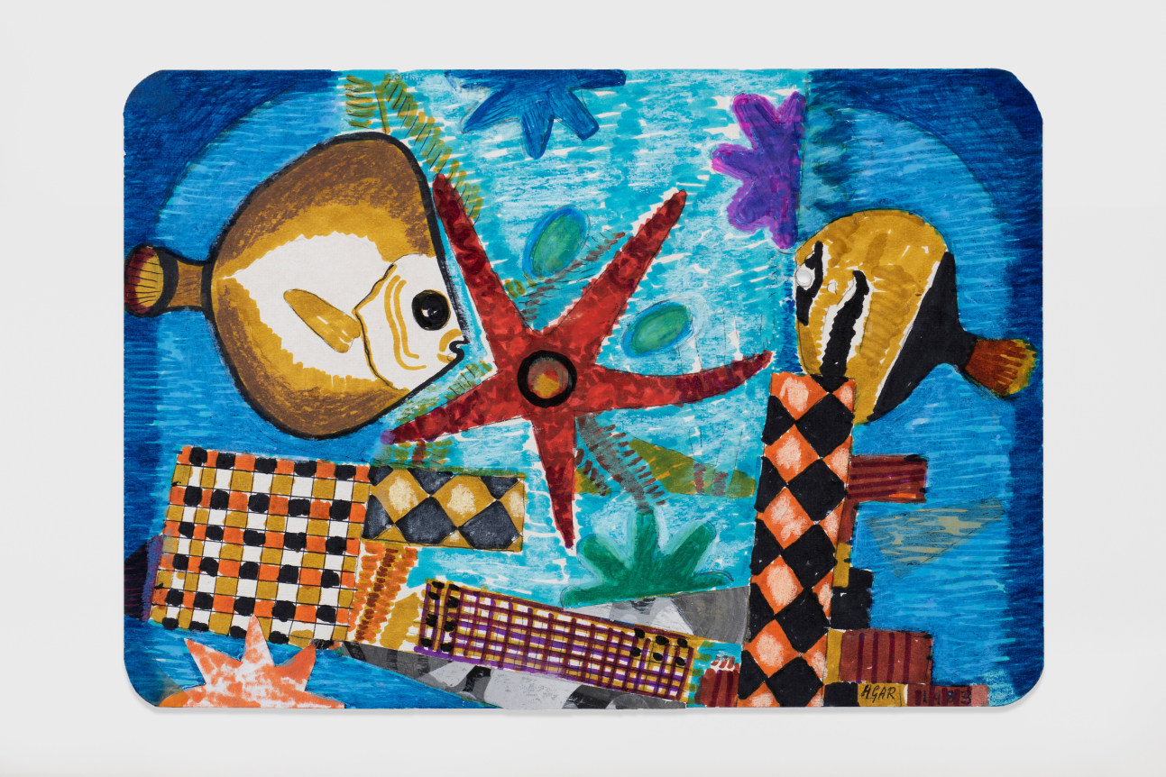 Eileen Agar Untitled (Sea Creatures), 1983