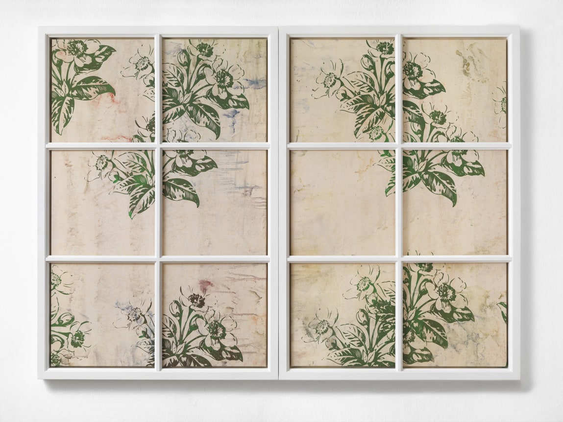 Fredrik V&aelig;rslev, Fenstermalerei #7, 2019