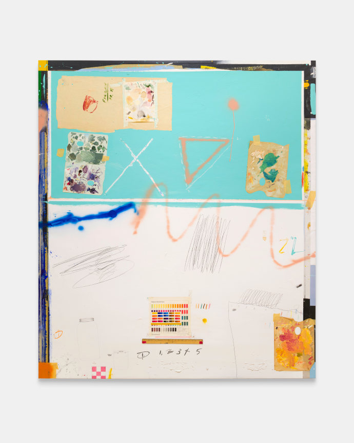 Raymond Saunders Palette, 1983