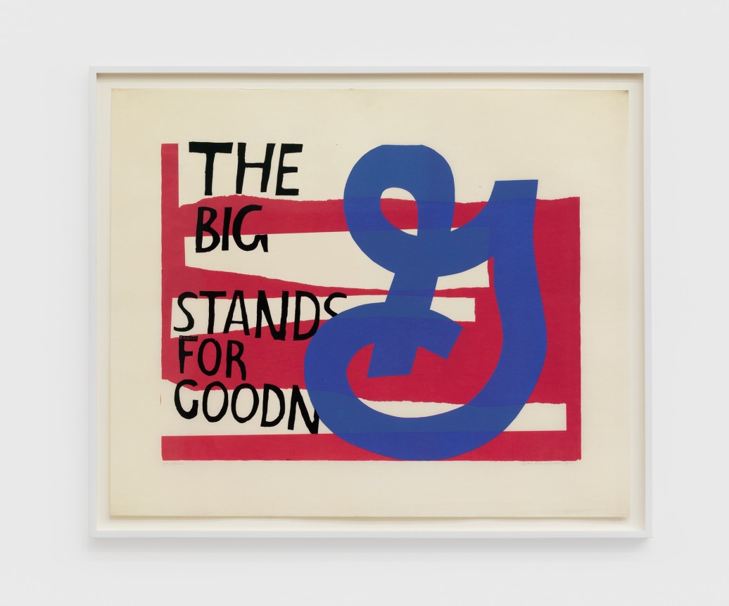 Corita Kent for Eleanor, 1964