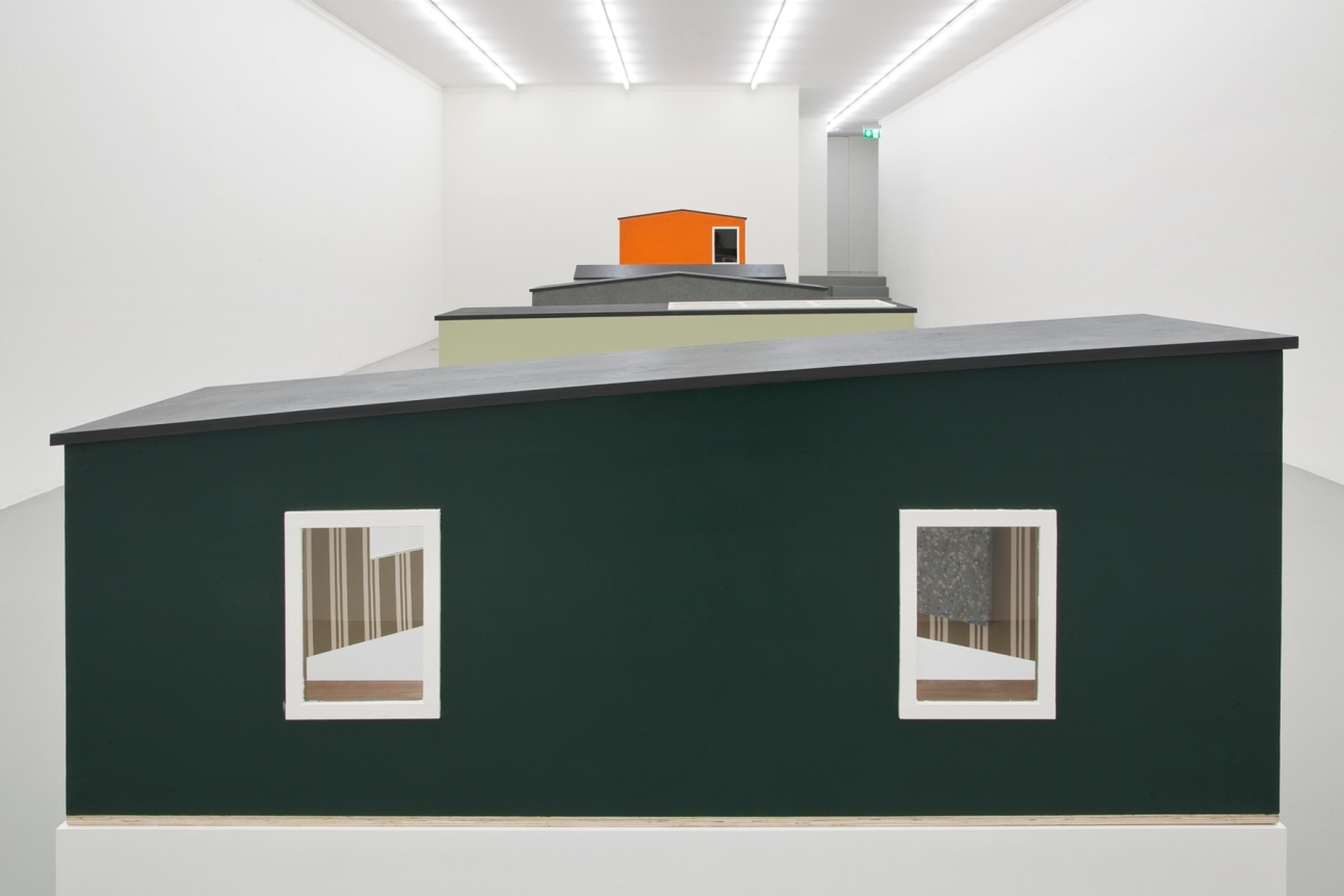 Fredrik V&aelig;rslev Untitled (Black green), 2016