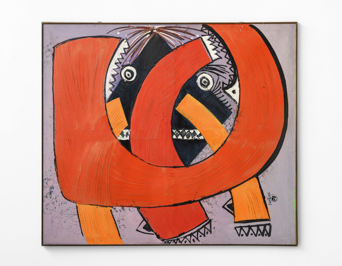 Bertina Lopes Totem n. 2, 1968