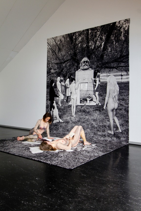 Goshka Macuga, Public Address: Goshka Macuga Tapestries, June 14 - August 31, 2014, Lunds Konsthall, Lund, Sweden