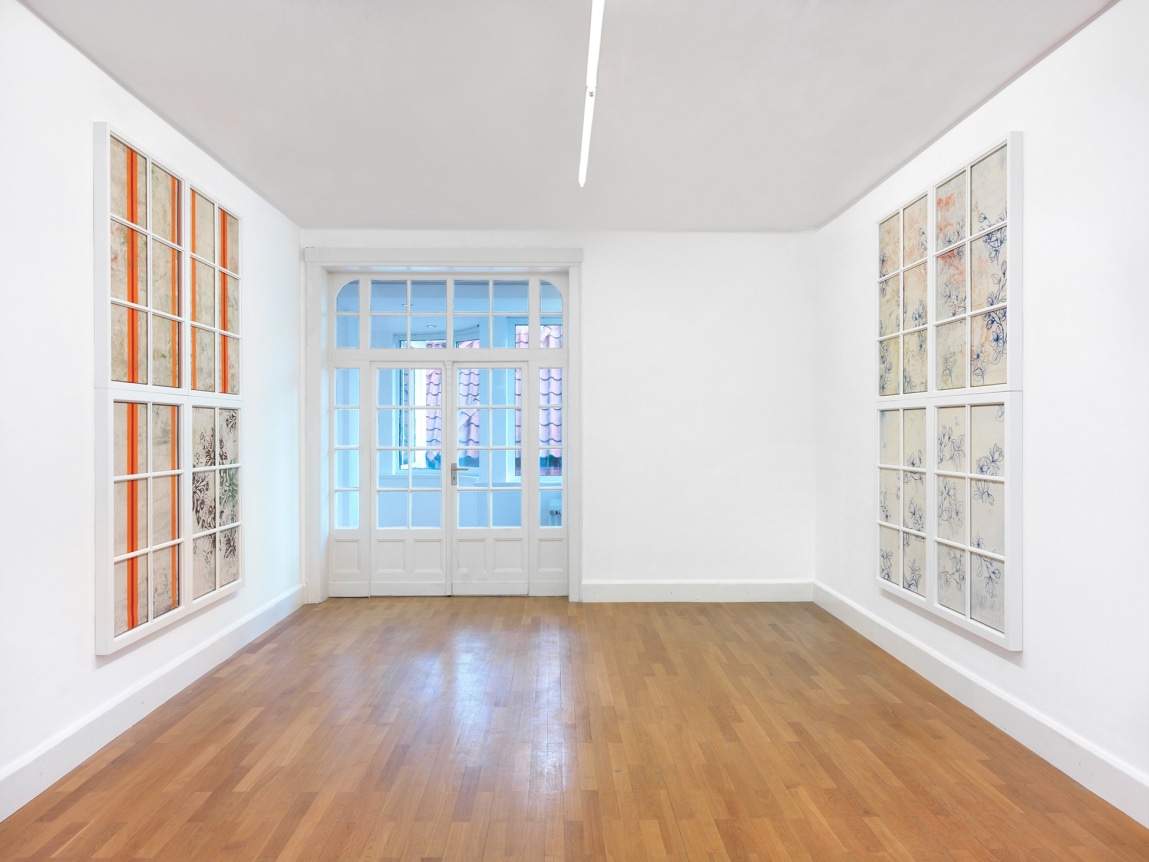 Fredrik V&aelig;rslev,&nbsp;Window Paintings, August 31 - October 20, 2019,&nbsp;St&auml;dtische Galerie Delmenhorst, Germany