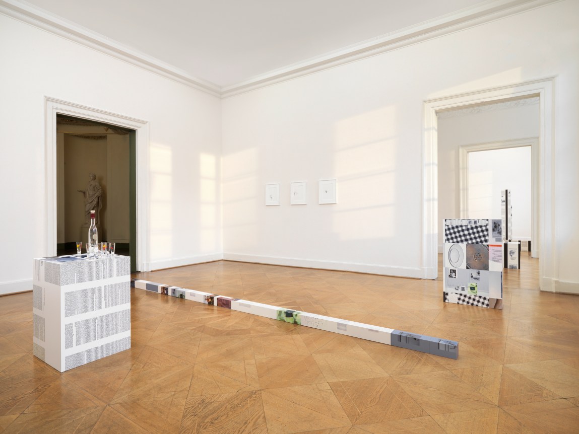 Cheyney Thompson, Cheyney Thompson The Completed Reference: Pedestals and Drunken Walks